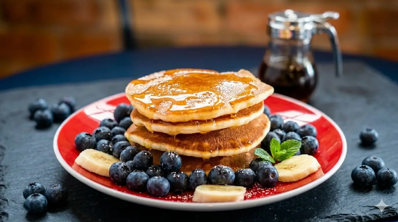 Pancakes & Berries — Breakfast